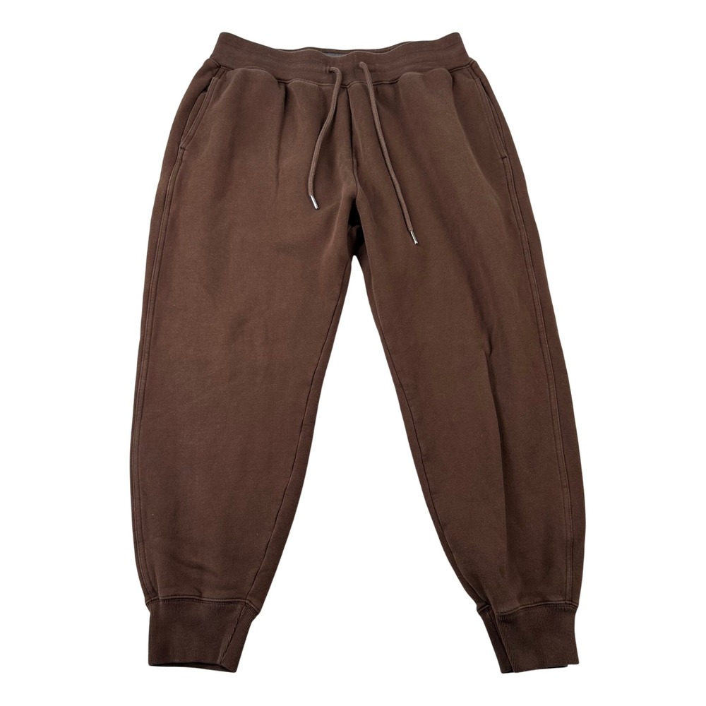 Abercrombie Fitch Sweatpants Womens L A&F Essentials Joggers Brown Sweatpants